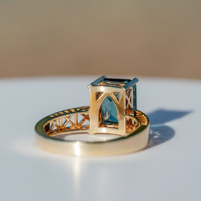 brooklyn bridge square-9 Brooklyn Bridge-Inspired Custom Sapphire Engagement Ring - Image 3