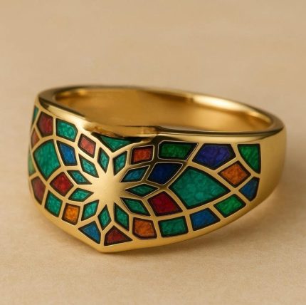Stone deposit for Wyatts wedding band